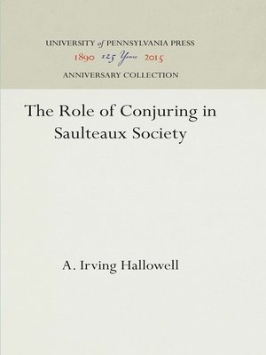cover image of The Role of Conjuring in Saulteaux Society